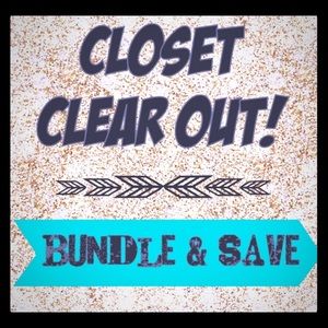 CLOSET CLEAR OUT!!!
